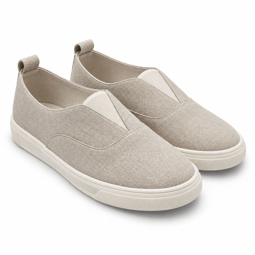 Kensie Salia Slip-On Shoes Women’s Casual Comfort Knit Beige Pick Size